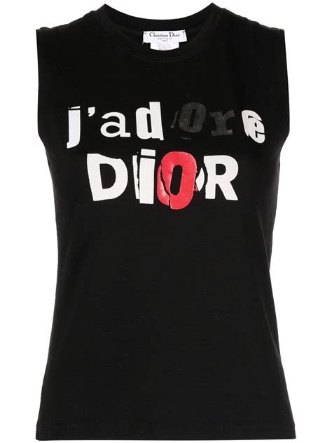 pre owned christian dior tops